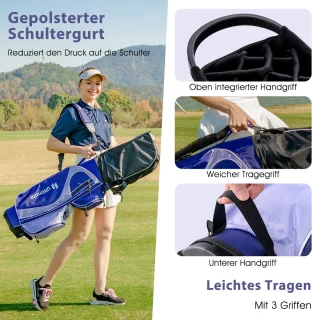 COSTWAY Complete Dames Golfclubset 11-delig Rechtshandig