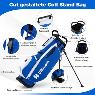 Wat vinden we goed aan de Costway golfclubset voor heren rechtshandig