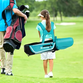 COSTWAY Kinder Golfclubset Rechtshandig met Tas