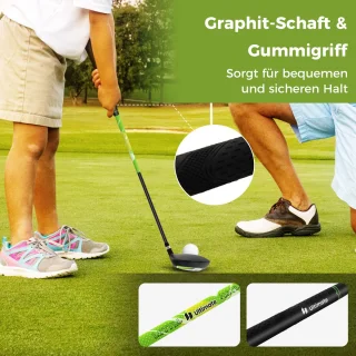 COSTWAY Kindergolfset Rechtshandig met Tas