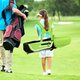 COSTWAY Kindergolfset Rechtshandig met Tas