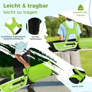 COSTWAY Kindergolfset Rechtshandig met Tas