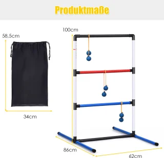 COSTWAY Laddergolf set 2 stuks