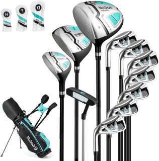 De Dames Golfset 15-delig Groen in één oogopslag