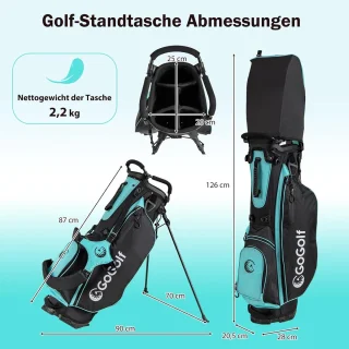 Wat vinden we goed aan de Dames Golfset 15-delig Groen