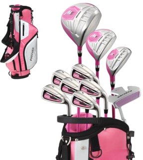 De Dames Golfset met Standbag in één oogopslag