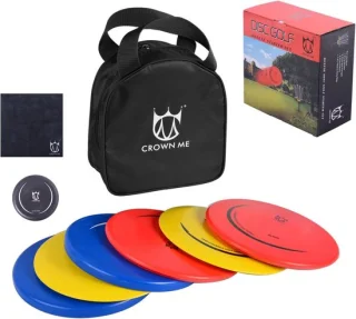 Disc golf set