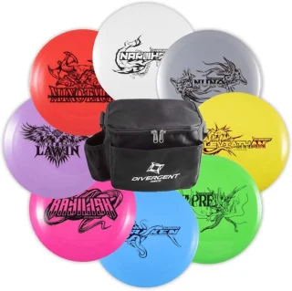 Discgolf Set - 8 Schijven en Tas