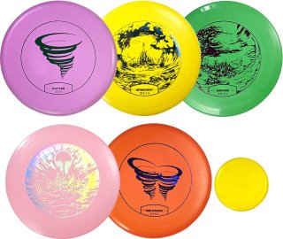 De Discgolfset 5-delig - Startset in één oogopslag