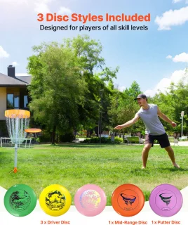 Discgolfset 5-delig - Startset