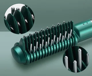 Draadloze Stijltang en Krulborstel Haarstylingtool USB