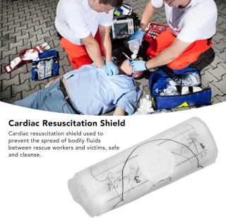 First Responder Wegwerp CPR-barrière