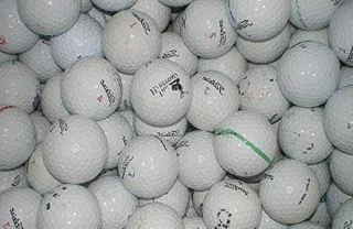 Gerenommeerd Merk Golfballen Set 50 stuks Wit