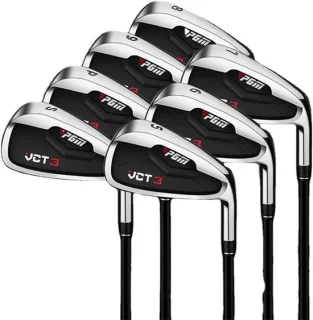 Golf ijzers 7 stuks zilverkleurig