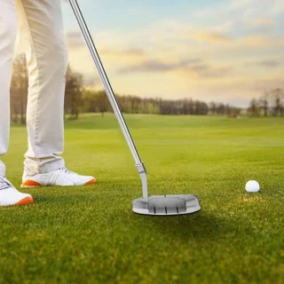 Golf Office Putter Set met Putting Cup en Tas