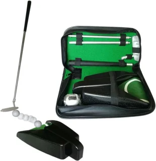 Golf putter set zwart