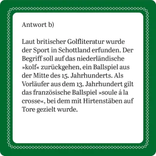 Golf Quiz - Quizspel (66 vragen)