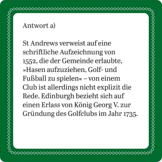 Golf Quiz - Quizspel (66 vragen)