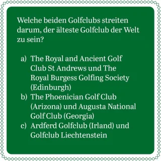 Golf Quiz - Quizspel (66 vragen)