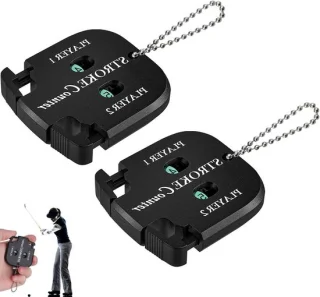 Golf Slagteller Set - 2 stuks - Zwart