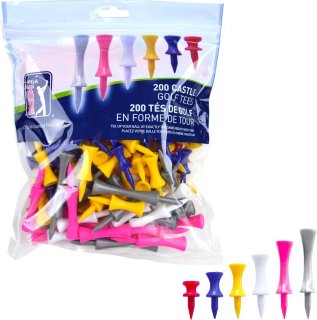 De Golf Tees Set 200 Stuks in één oogopslag