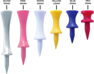 Golf Tees Set 200 Stuks
