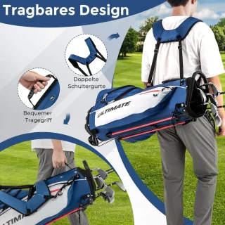 Wat vinden we goed aan de Golfclubset Heren Linkshandig - Blauw