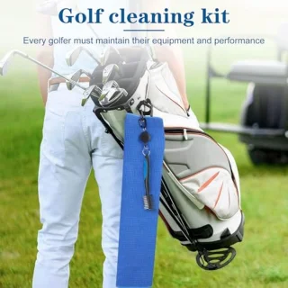 Golfhanddoek en Reinigingsset - Golfaccessoires