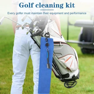 Golfhanddoek en Reinigingsset - Golfaccessoireset