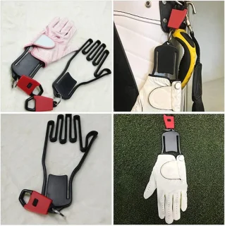 Golfhandschoenensteun 2 stuks - Rood