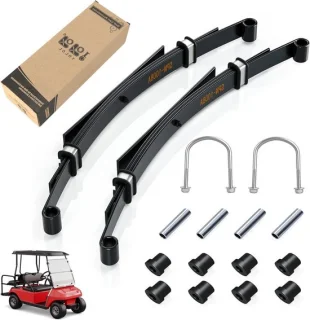 Golfkar Bladveerset Achter - 4-blad - Zwart review