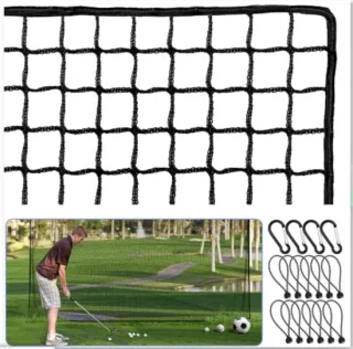 Golfnet zwart