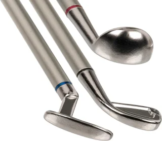 Golfpennen set 3-delig multicolor