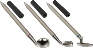 Golfpennen set 3-delig multicolor