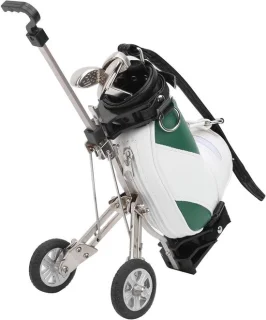 Golfpennen set - 3 stuks - groen/wit