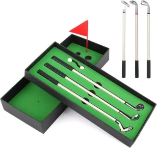 Golfpennenset - 3 stuks - multicolor