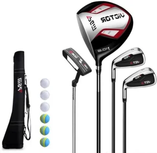 Golfset 4-delig Heren Rechtshandig Grafiet