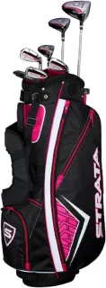 Golfset dames 11-delig roze