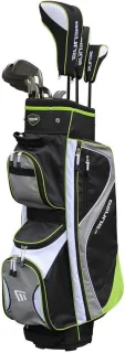 Golfset dames met grafiet shafts, zwart