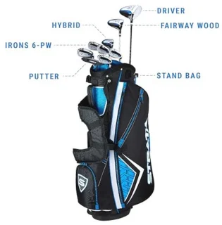 Golfset heren 12-delig