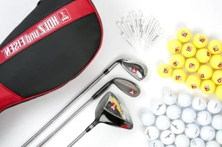 De Golfset Starterkit 126 cm Zwart in één oogopslag