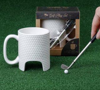 De Grappige Golfmok Set - Koffiemokken in één oogopslag