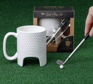 Grappige Golfmok Set - Koffiemokken