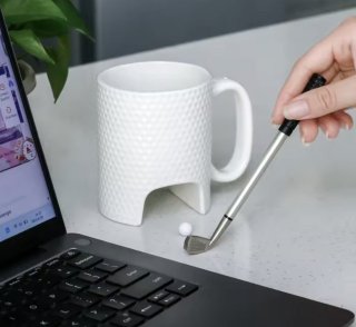 Wat vinden we goed aan de Grappige Golfmok Set - Koffiemokken