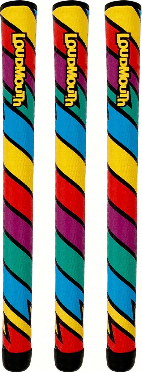 De Loudmouth Captain Thunderbolt golf grip in één oogopslag
