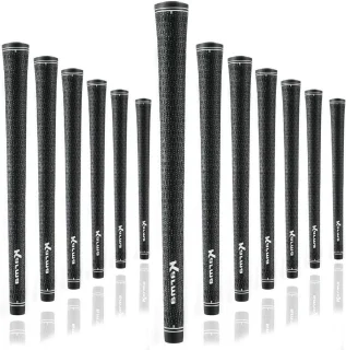 De Merkloos Golf Grip Set - 13-delige golfclub grips - Zwart in één oogopslag