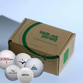 De Merkloos Golfballen Set - 24 stuks - Wit in één oogopslag