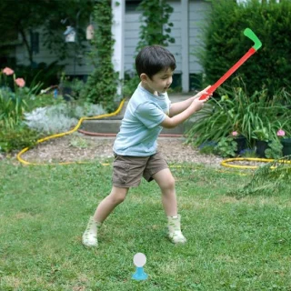 Mini golf set voor kinderen