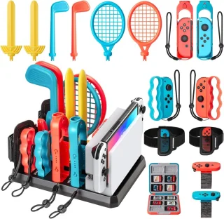 De Nintendo Switch Sportaccessoireset in één oogopslag