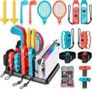Meer actie in huis: complete 16-in-1 Switch Sportaccessoireset